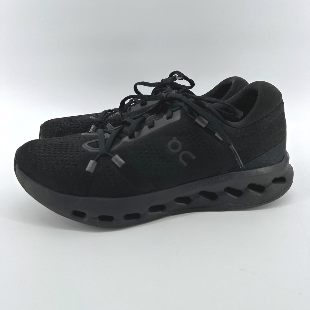 On Cloudsurfer Mens Running Shoes Black CloudTec Phase 3MF10121043 Size 9.5